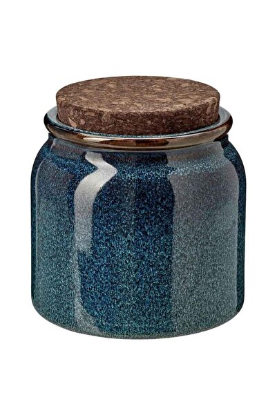IKEA Brugdhaj Ceramic Jar Blue 1 Lt 80596176