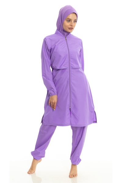 Differend Full Covered Water Repellent Quick Dry Parachute Hijab Swimsuit