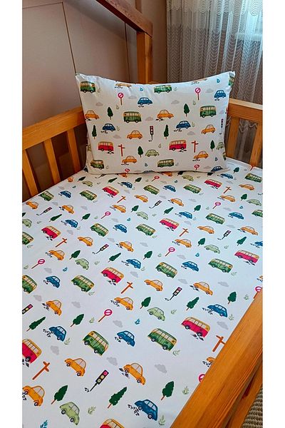 OGUZ ATA CONCEPT 100% Cotton Liquid-Proof Elastic Bed Sheet Bed Protector Mattress Protector