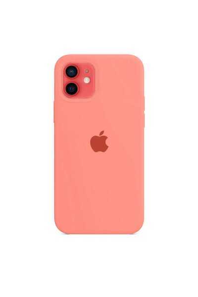 Apple Silicone Case for iPhone 11, Peach