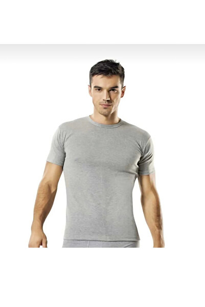 Namaldı Men's Ribbon Fabric Cotton Half Sleeve Zero Collar Thin Tie Back Fani...