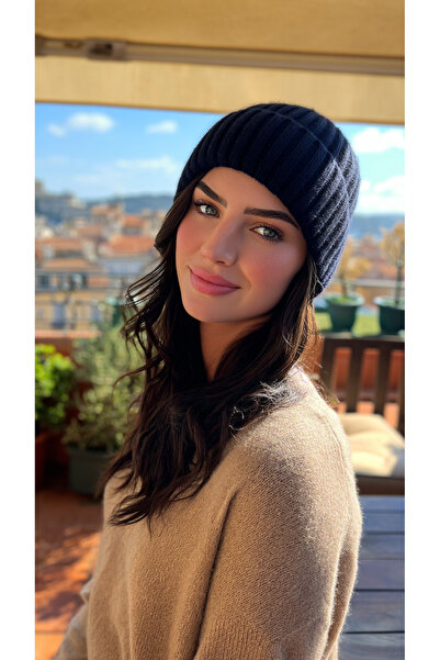 LAGRANZE قبعة نسائية محبوكة من سيلانيك