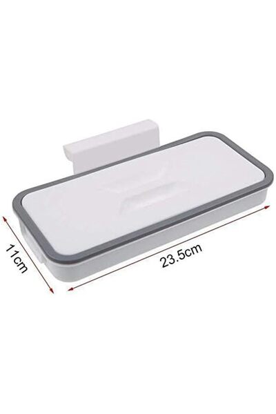 Attach A Trash Cupboard Door Back Rack Storage Garbage Bag Holder