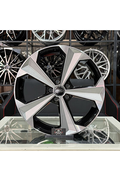 AGT 19 İNÇ 5X112 AUDİ A3 A4 A5 A6 A8 BLACK SİLVER DİAMON JANT TAKIMI (4ADET)