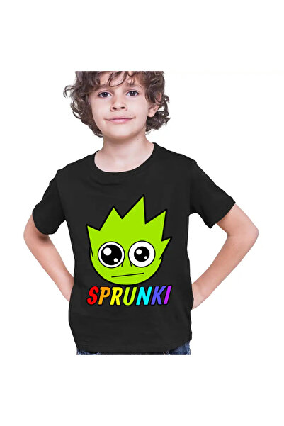 OEM Tricou Copii Baieti Sprunki Lime Song
