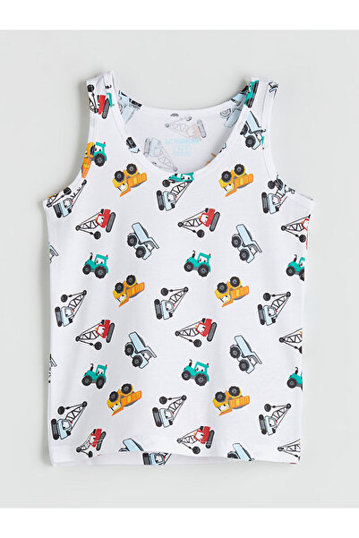 LC Waikiki Cey New Season Printed Boys' Undershirt 2-Pack