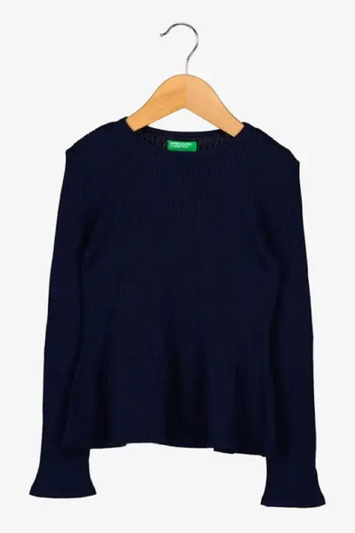 United Colors of Benetton Fine knitted sweater with stripes, 4-5 years, 110 cm