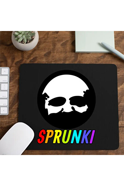 OEM Mousepad Sprunki Game Old Black