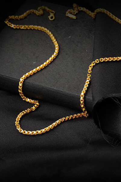 Bilezikci Altın Güverse Zincir (3mm Enli) 65 cm.