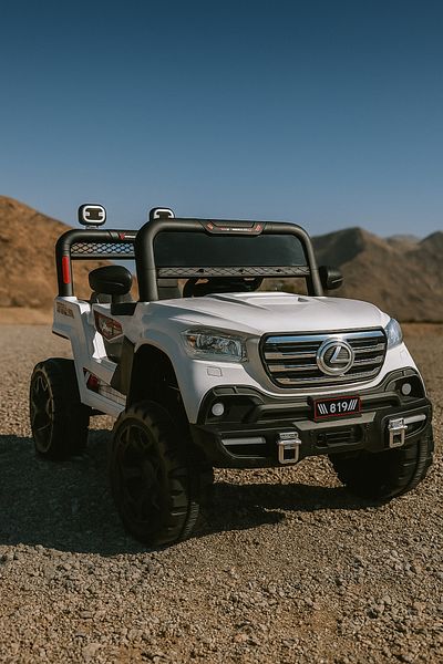 dehkah 4x4 Electric Jeep for Kids – Sporty Dual Seat Design with Amazing LED Lights and Unlimited Power
