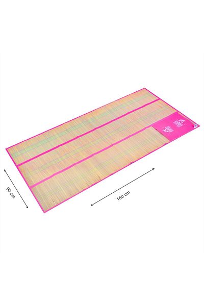 SMARTIC Rogojina pliabila pentru plaja, 180×90 cm, Smartic, roz