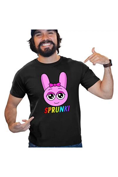 OEM Tricou Barbati Sprunki Game Pink