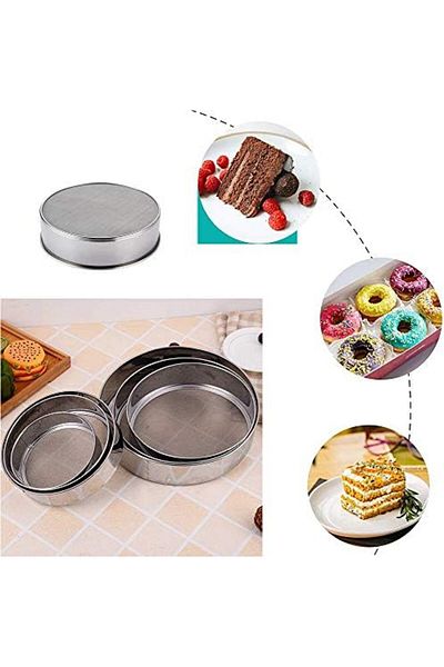 Biki 6 PCS Strainer Set (Sizes: 15 / 18 / 19.5 / 21 / 23.5 / 27 cm)