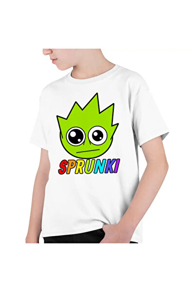 OEM Tricou Copii Baieti Sprunki Lime Song
