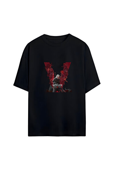 GraffTee Ο WITCHER ΟΥΝΙΣΕΞ OVERSIZE ΒΑΜΒΑΚΕΡΟ ΜΠΛΟΥΖΑΚΙ