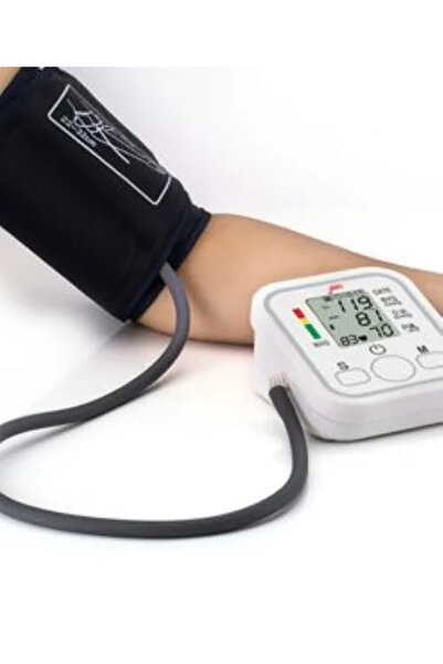 Biki جهاز قياس ضغط الدم الإلكتروني للذراع مع شاشة LCD – جهاز ضغط أوتوماتيكي