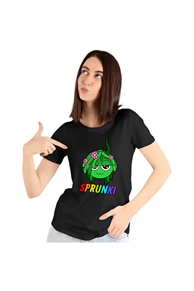 OEM Tricou Femei Sprunki Green Sound