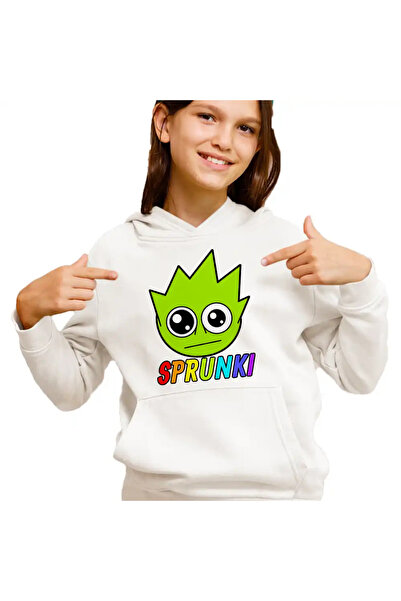 OEM Hanorac Copii Fete Sprunki Lime Song