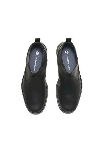 Timberland Britton Road Mid Chelsea Boot Erkek Günlük Bot TB0A6A4WW021 Siyah