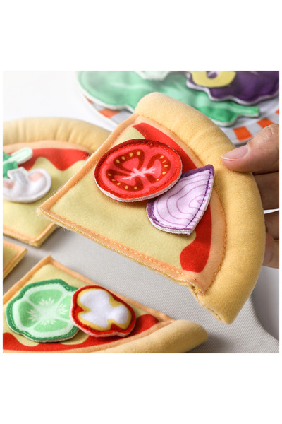 tumama Joc creativ si educativ pentru copii, Pizza Interactiva, Tumama, Material Plus, multicolor