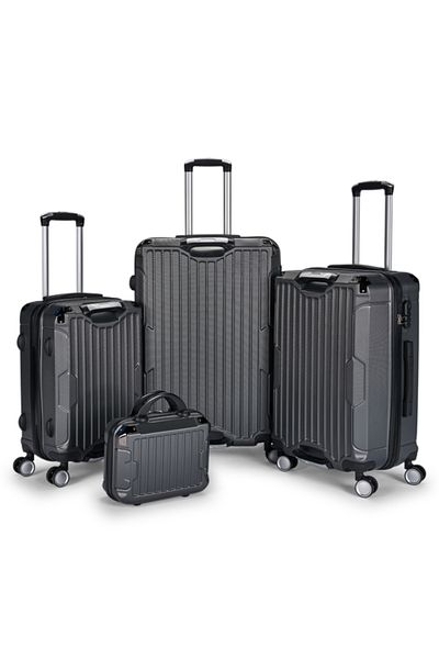 LİMRA Limra 4-Piece Luggage Set, Color: