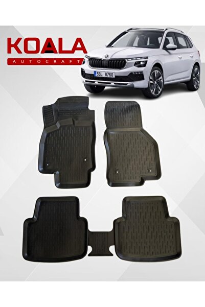 KoalaOtoTekstil Skoda Kamiq (2020-SONRASI) Ile Uyumlu-Araca Özel Paspas