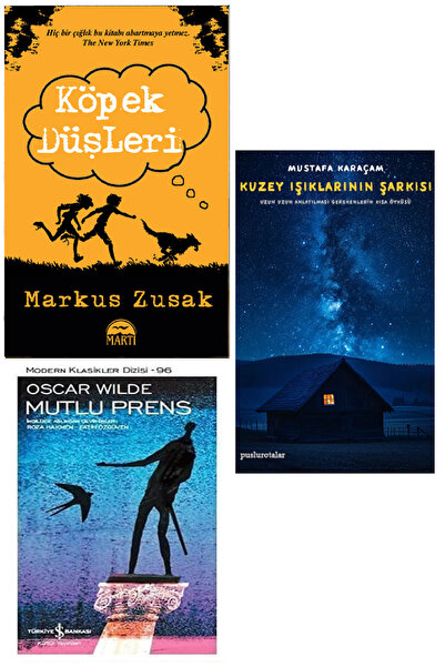 TÜRKİYE İŞ BANKASI KÜLTÜR YAYINLARI Köpek Düşleri Markus Zusak + Mutlu Prens ...