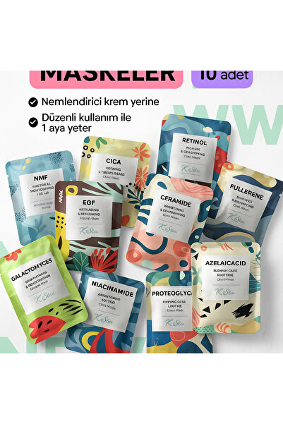 KAMİKAM K-Skin Yaşlanma Karşıtı, nemlendirici, onarici, besleyeci Cilt Bakım ...