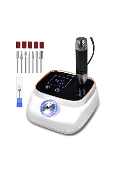 MIRA PROFESSIONAL ماكينة حفر الأظافر بيضاء 113 ميرا