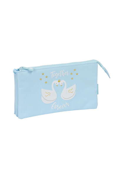 Glow Lab Geantă Triple Carry-all Glow Lab Cisnes Albastru Deschis 22 x 12 x 3 cm