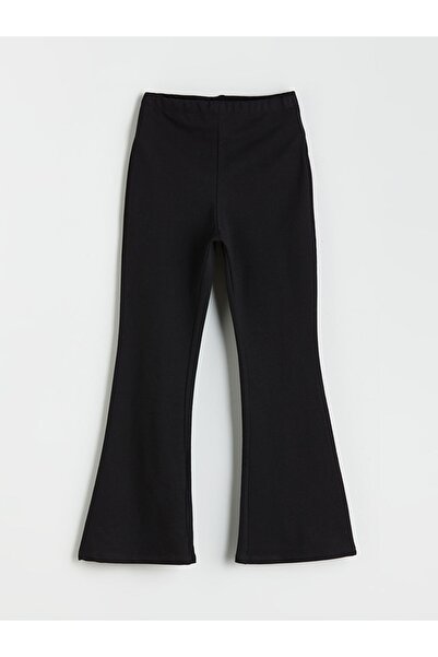 LC Waikiki LCW Kids yeni sezon Beli Lastikli Ispanyol Paça Kız Çocuk Tayt