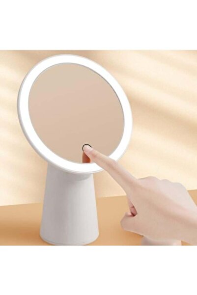 hero smart home مرآة مع إضاءة تعمل باللمس للمكياج