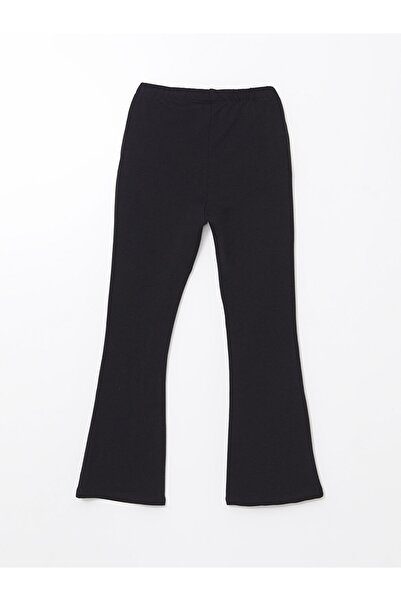 LC Waikiki LCW Kids yeni sezon Beli Lastikli Ispanyol Paça Kız Çocuk Tayt