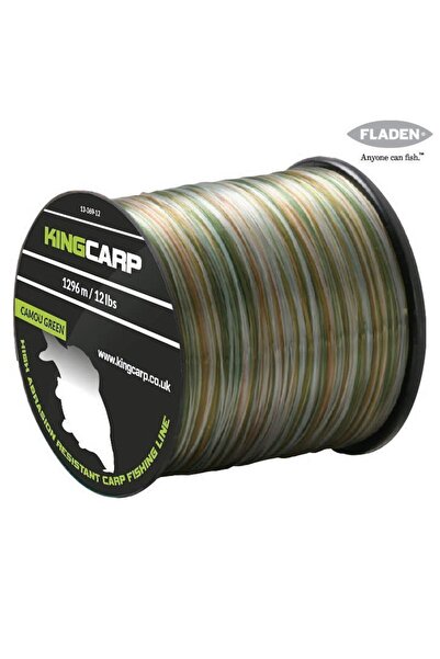 FLADEN King Model Carp Yeşil Kamuflaj Balıkçı Olta Misina