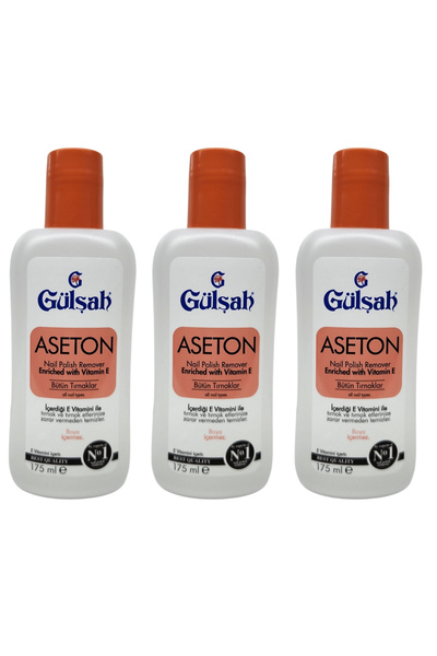 Gülşah Aseton E Vitaminli 175ml x 3 Adet