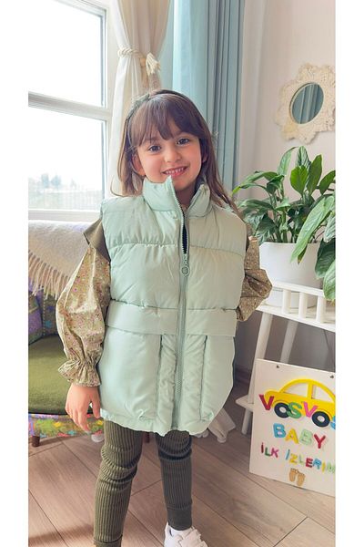 VOSVOSBABY Green Inflatable Vest Unisex