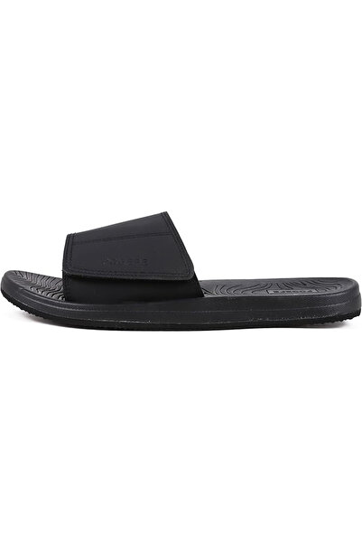 OEM Elegant flip-flops with velcro fastening, highly elastic EVA foam sole, waterproof, Black 41
