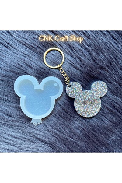 se7enhome Mickey Mouse Epoksi Reçine Kalıbı / Soya Mum Kalıbı , Kokulutaş Kal...