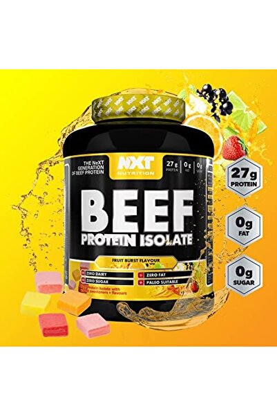 NXT Nutrition NXT Beef Protein Isolate Fruit Burst 1.8kg 60 Servings