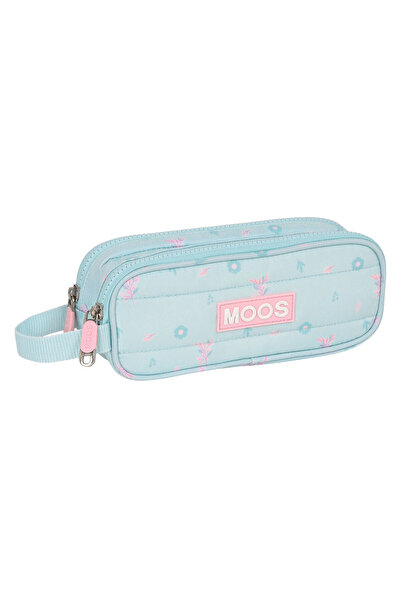Moos Double Carry-all Garden Turquoise 21 x 8 x 6 cm