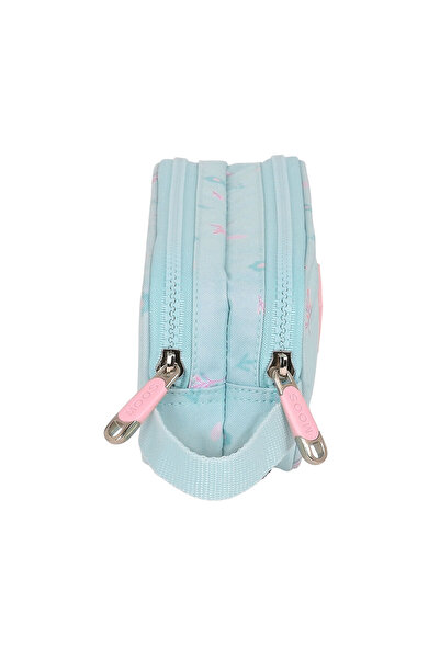 Moos Double Carry-all Garden Turquoise 21 x 8 x 6 cm