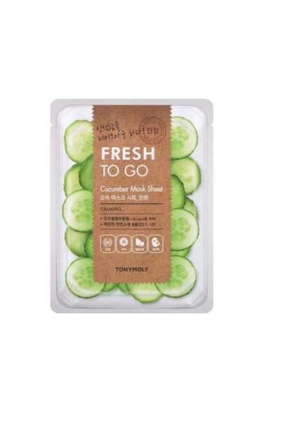 TONYMOLY Fresh To Go Cucumber Sheet Mask by TONYMOLY, 22g