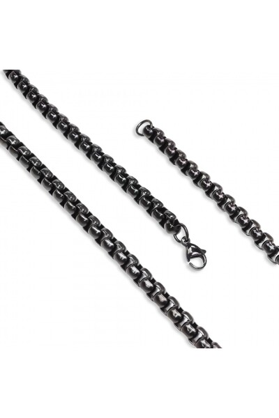 FM Albanian Steel Necklace 6mm 3183Cek028