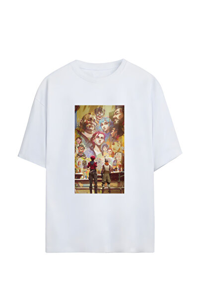 GraffTee TRICOU UNISEX OVERSIZE DIN BUMBAC LEAGUE OF LEGENDS