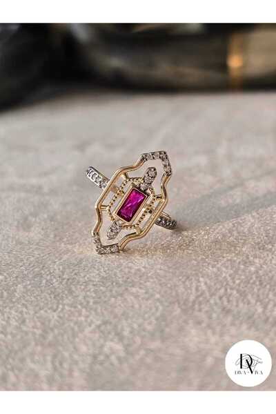 DivaViva خاتم روبينا النسائي