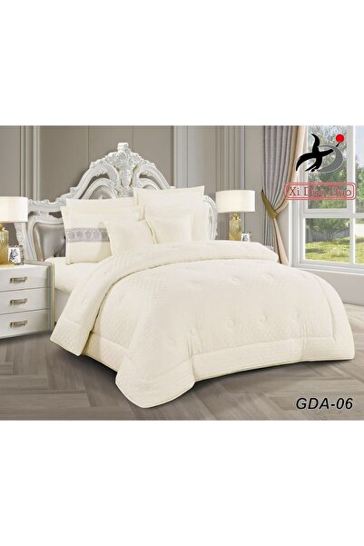 Gerenic مفرش صيفي هيف جاكار نفرين 8 قطع مقاس 220*240