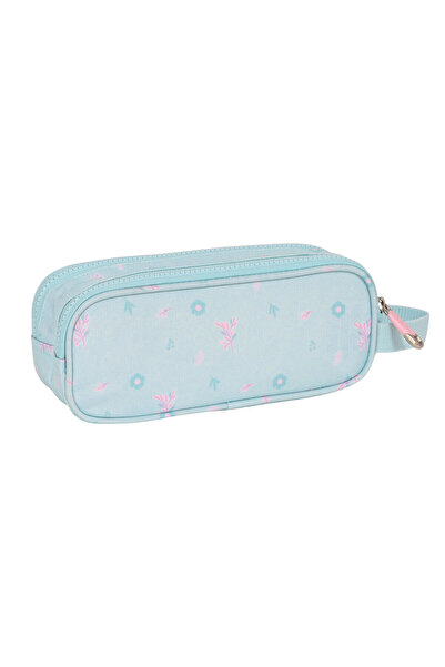 Moos Double Carry-all Garden Turquoise 21 x 8 x 6 cm