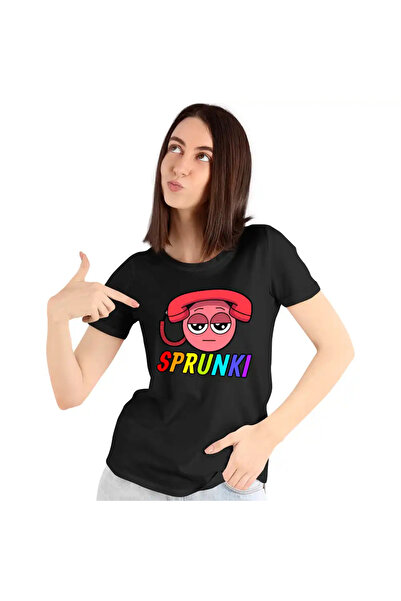 OEM Tricou Femei Sprunki Music Tele Beat