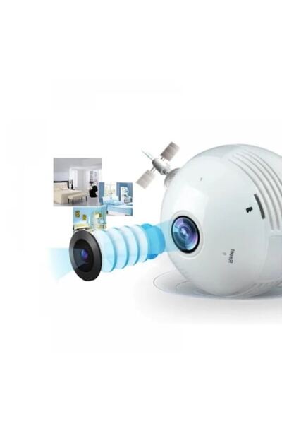 Ovs Panoramic Indoor Surveillance Camera with Microphone and Speaker