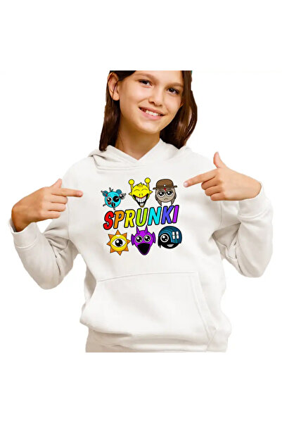 OEM Hanorac Copii Fete Sprunki Game Horror